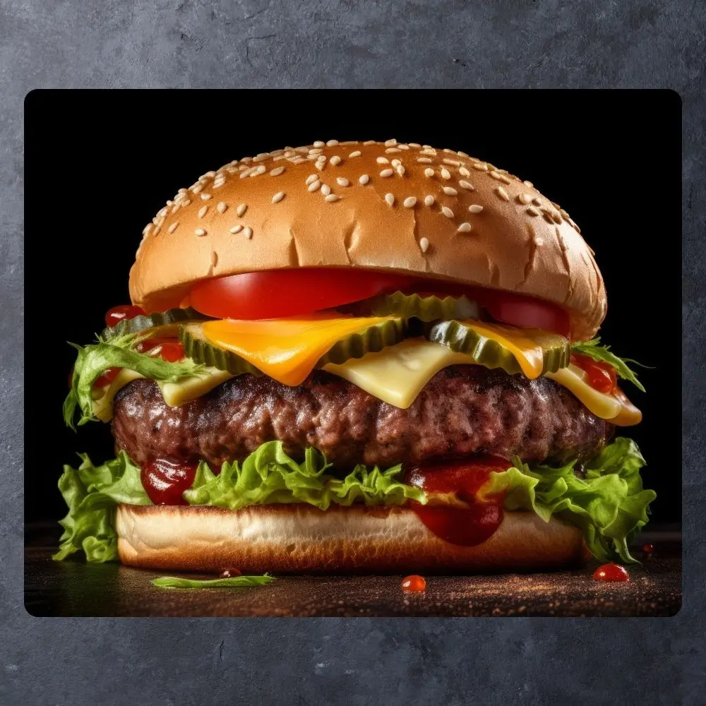 Burger Frites (Poulet)