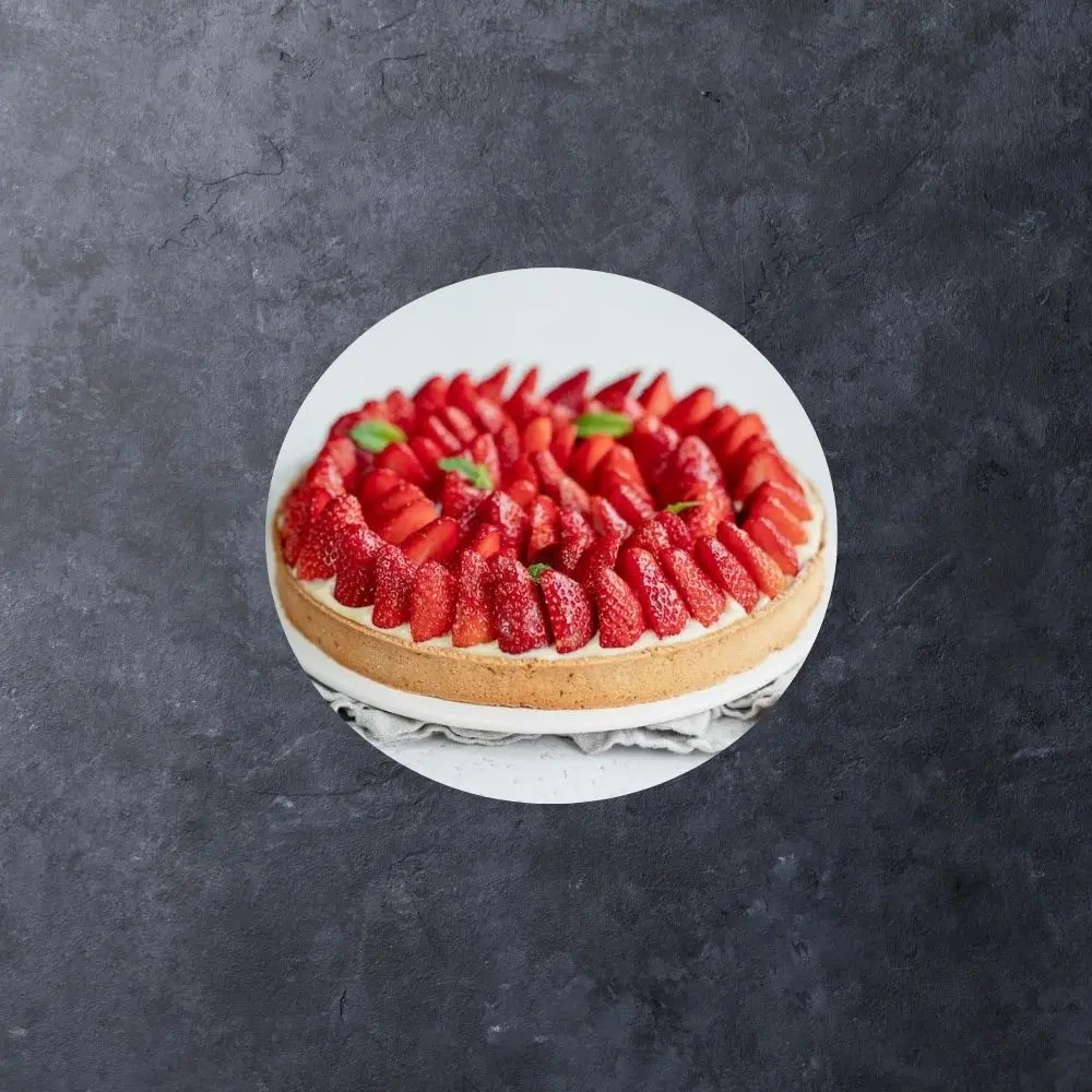 Tartes aux fraises (8 Personnes)